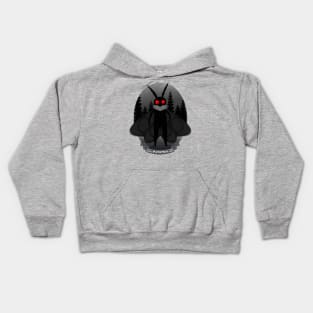 Mothman! Travel Plaque Kids Hoodie